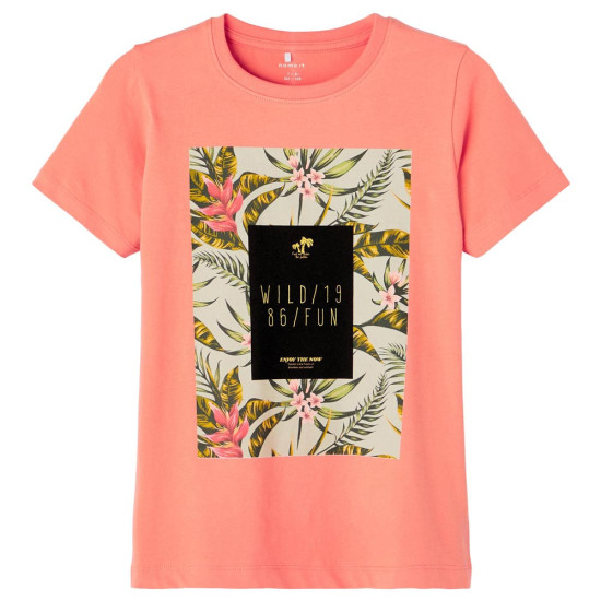 Name It Παιδική κοντομάνικη μπλούζα